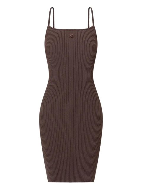 AMIRI tank mini dress - Brown - zdjęcie produktu nr 1