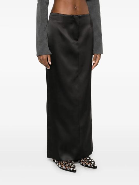 ENTIRE STUDIOS Script maxi skirt - Black