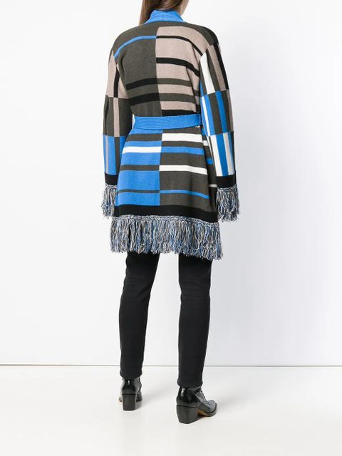 ETRO geometric-print cardigan - Brown - zdjęcie produktu nr 2