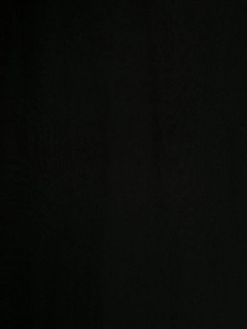 Max Mara embroidered logo silk scarf - Black - zdjęcie produktu nr 2