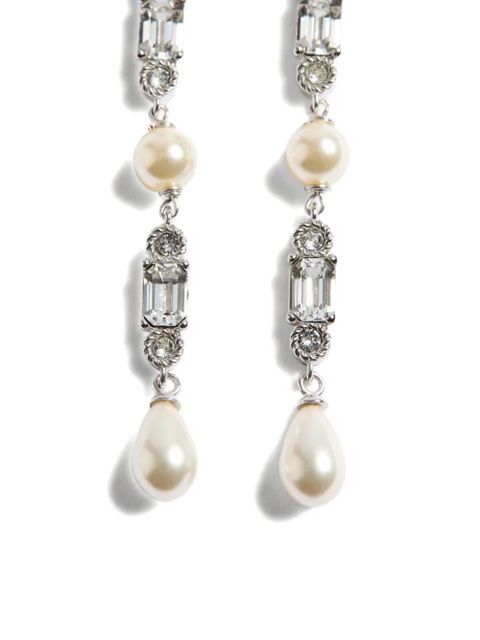 Valentino Garavani Ovalette earrings - Silver - zdjęcie produktu nr 2