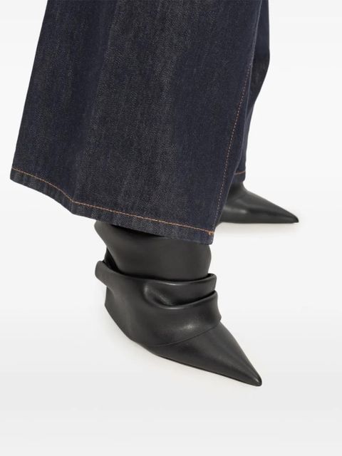 Casadei 100mm Superblade boots - Black