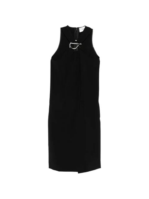 Coperni logo-plaque midi dress - Black - zdjęcie produktu nr 1
