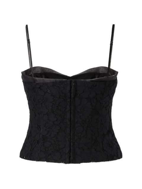 PINKO lace-detail top - Black - zdjęcie produktu nr 2