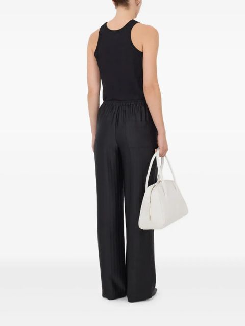 LouLou de Saison Kadala striped elasticated trousers - Black