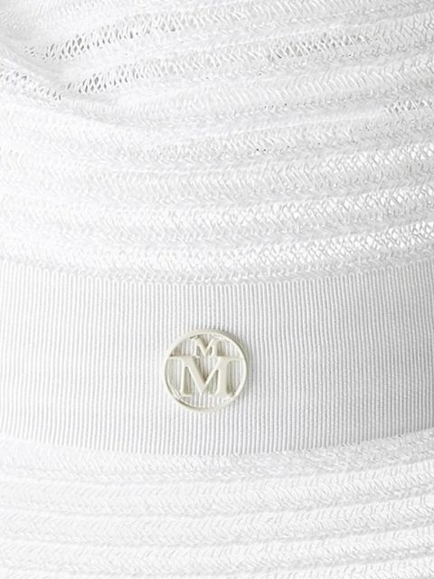 Maison Michel Virginie hat - White - zdjęcie produktu nr 2