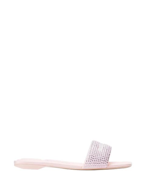 Alexander Wang VY crystal-embellished slides - Pink - zdjęcie produktu nr 1