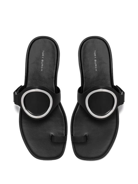 Tory Burch toe-ring sandals - Black - zdjęcie produktu nr 2