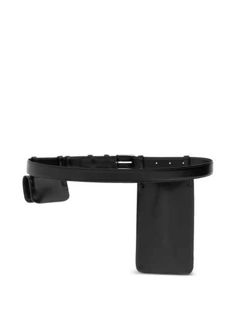 Coperni glossy removable case belt - Black