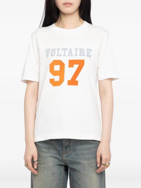 Zadig&Voltaire Boo strass T-shirt - White