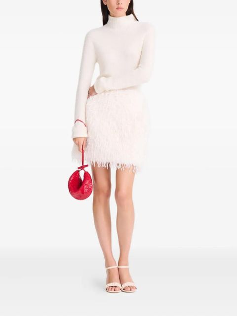 Longchamp small Le Roseau tote bag - Red