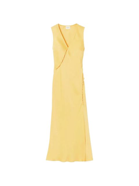 Claudie Pierlot button-fastening maxi dress - Yellow - zdjęcie produktu nr 1