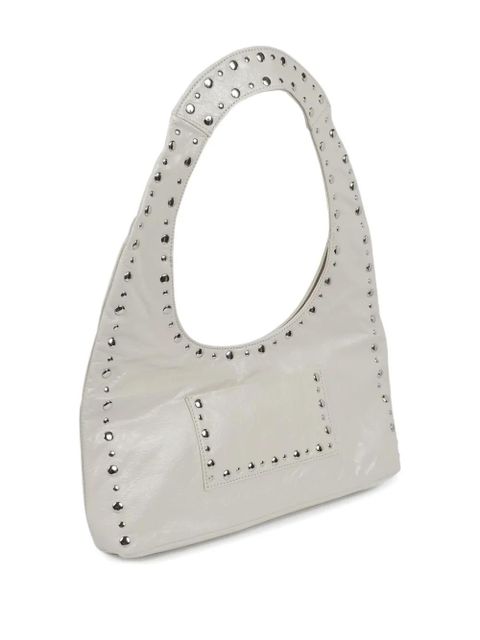 Gimaguas Franca studded shoulder bag - White