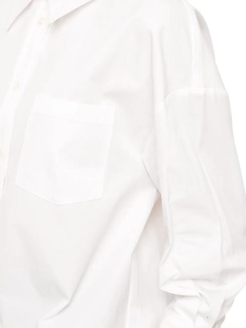 ANINE BING Mika long-sleeve shirt - White