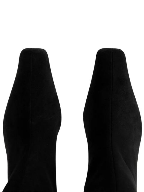 KHAITE 55mm Ona square-toe ankle boots - Black - zdjęcie produktu nr 2