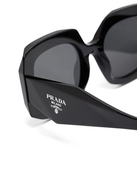 Prada Eyewear square-frame sunglasses - Black - zdjęcie produktu nr 2