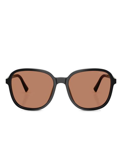 Miu Miu Eyewear square-frame sunglasses - Brown - zdjęcie produktu nr 1