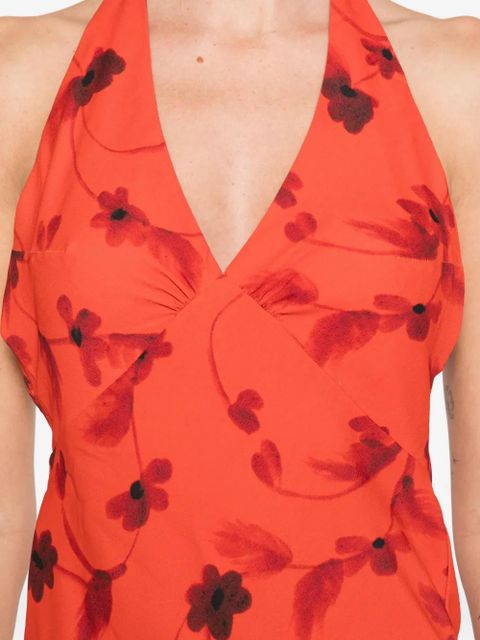 Faithfull the Brand Rosa maxi dress - Red