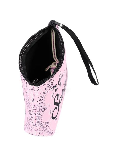 MC2 Saint Barth Aline bandana-print pouch - Pink