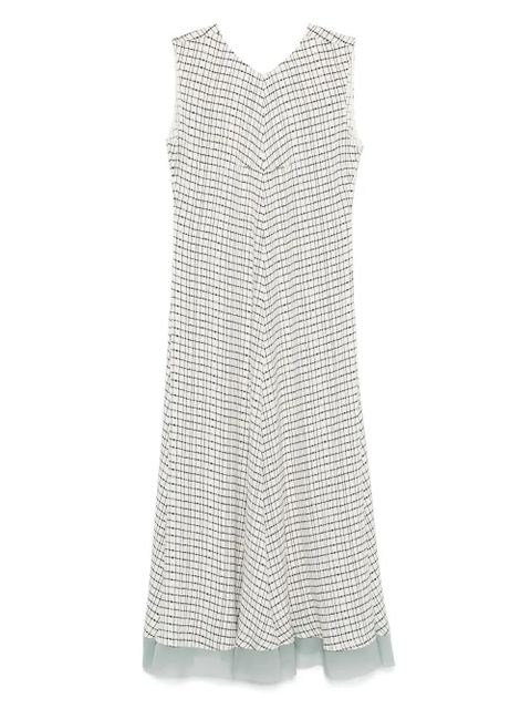 FENDI silk midi dress - White - zdjęcie produktu nr 1