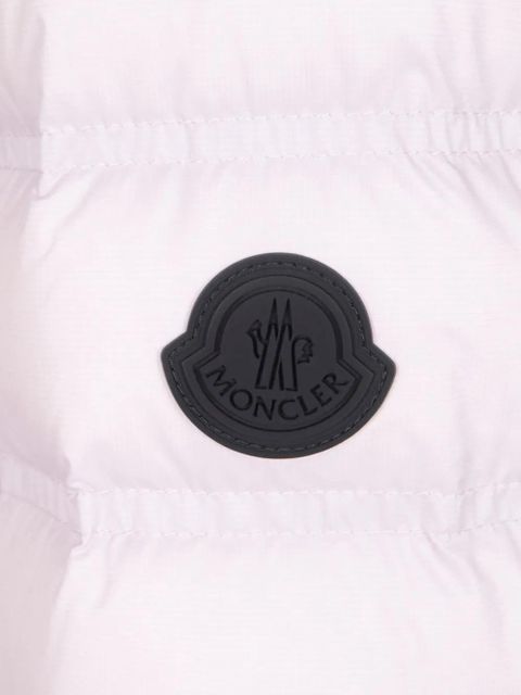 Moncler hooded quilted jacket - Pink