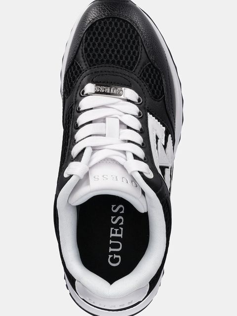 Guess sneakersy KORENZO damskie kolor czarny FLTKOR ELE12