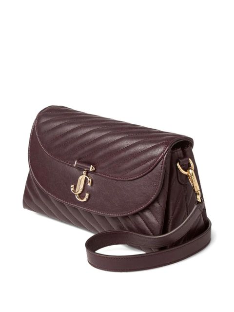 Jimmy Choo Curve quilted shoulder bag - Brown - zdjęcie produktu nr 2