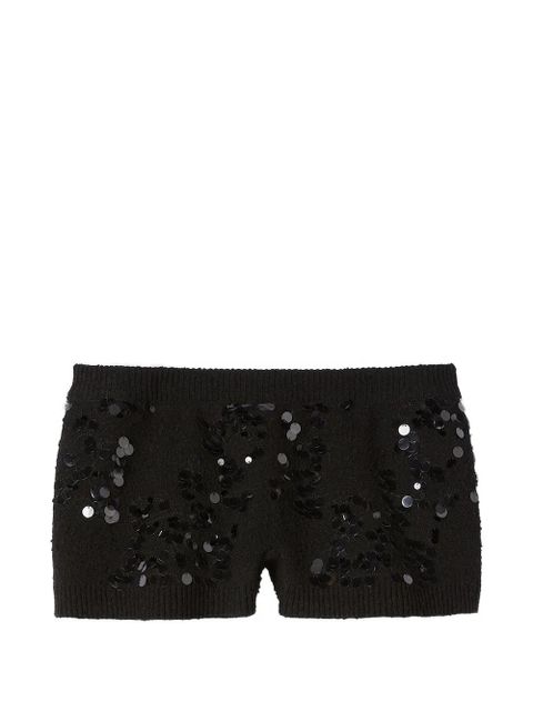 Gucci sequin mini shorts - Black - zdjęcie produktu nr 1