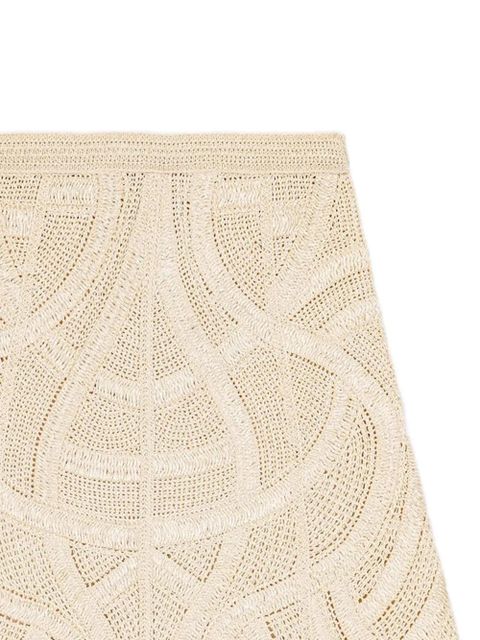 Maje crochet skirt - Neutrals - zdjęcie produktu nr 2