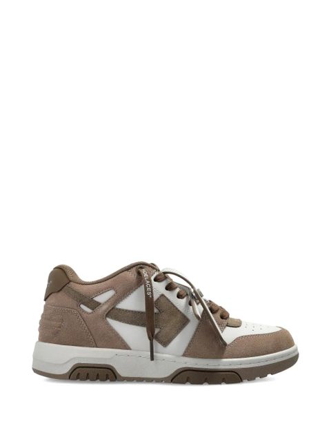 Off-White Out Of Office suede sneakers - Neutrals - zdjęcie produktu nr 1
