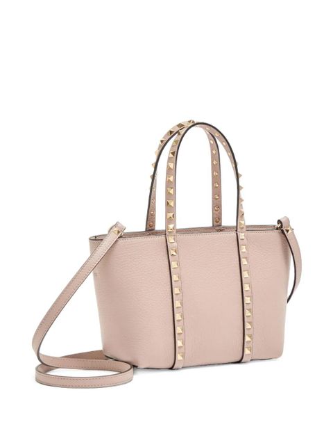 Valentino Garavani small Rockstud tote bag - Pink