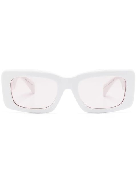 Versace Eyewear Greca-motif sunglasses - White - zdjęcie produktu nr 1
