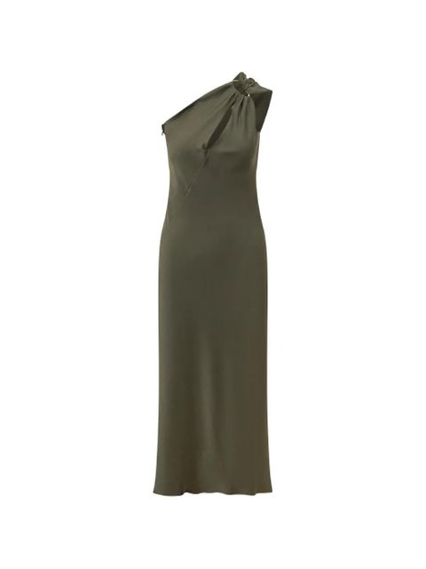 Max Mara one-shoulder knotted midi dress - Green - zdjęcie produktu nr 1