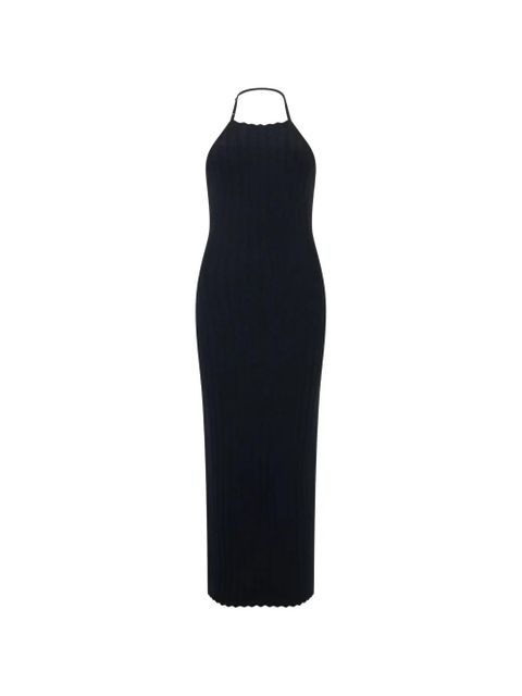 Jacquemus Tablier knitted midi dress - Blue - zdjęcie produktu nr 1