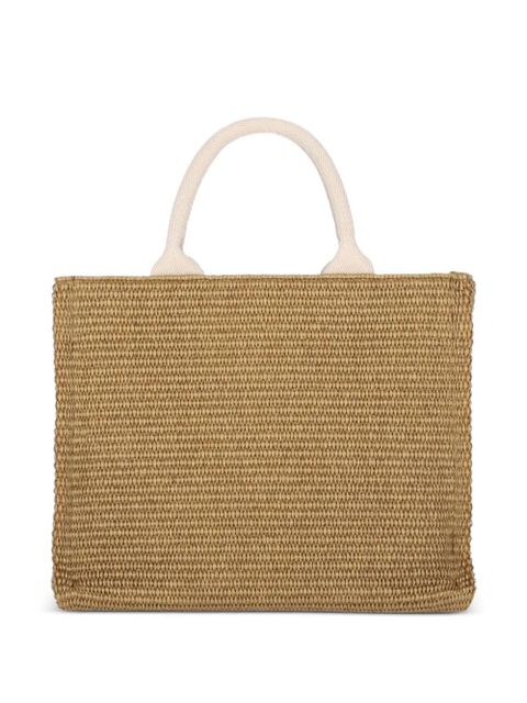 Marni small East-West logo-detail tote bag - Neutrals - zdjęcie produktu nr 2