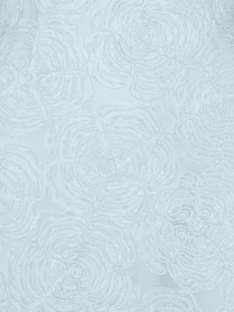 ROTATE BIRGER CHRISTENSEN floral-mesh mini dress - Blue