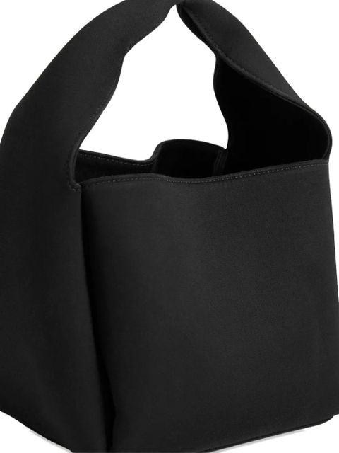 TOTEME suede bucket bag - Black