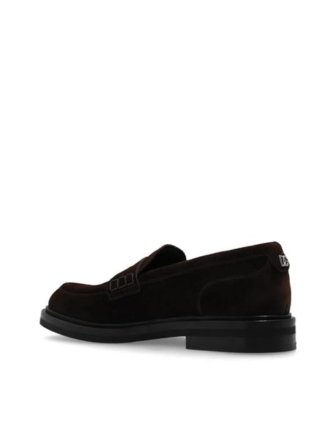 Dolce & Gabbana suede loafers - Brown