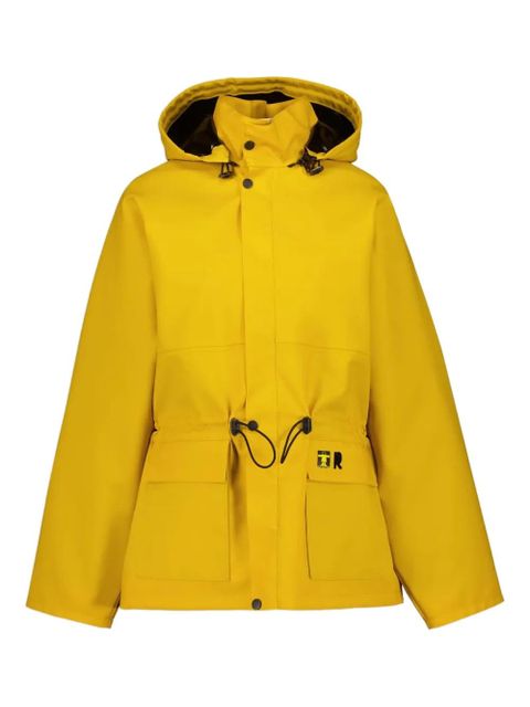 Rabanne hooded drawstring raincoat - Yellow - zdjęcie produktu nr 1