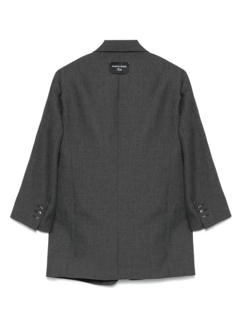 Marine Serre tailored blazer - Grey - zdjęcie produktu nr 2