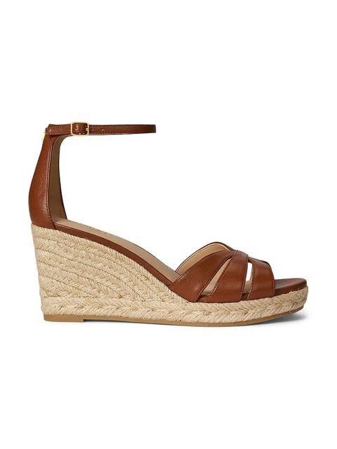 Lauren Ralph Lauren espadryle skórzane Nellie - zdjęcie produktu nr 2