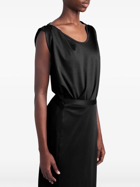 Proenza Schouler Lynn organic cotton midi dress - Black - zdjęcie produktu nr 2
