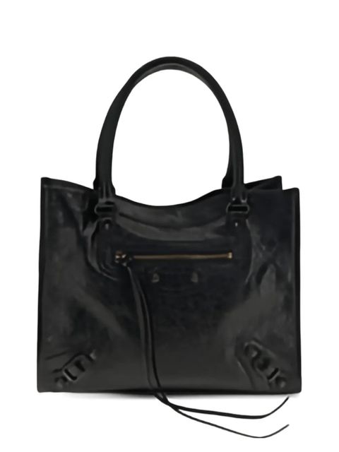 Balenciaga mini Le City lambskin tote bag - Black - zdjęcie produktu nr 1