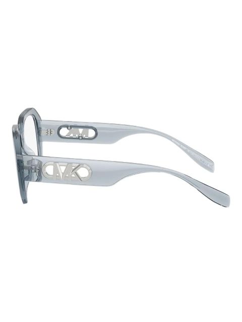 Michael Kors Valletta square-frame glasses - Blue