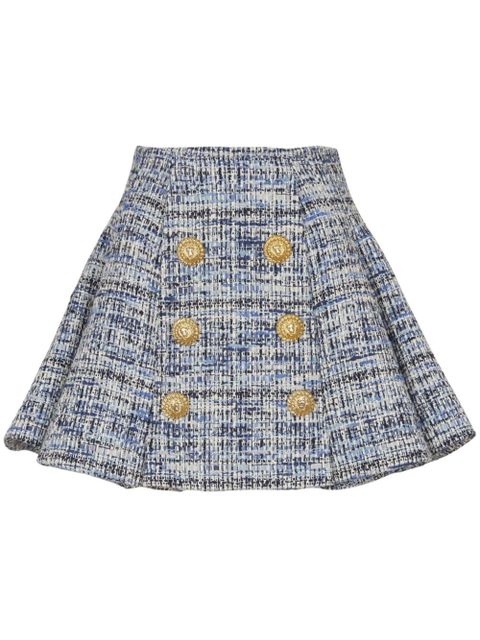 Balmain Tweed Skirt - Blue - zdjęcie produktu nr 1
