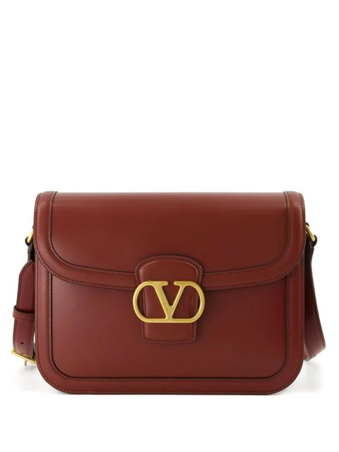 Valentino Garavani mini 9to5 VLogo-closure shoulder bag - Brown - zdjęcie produktu nr 1