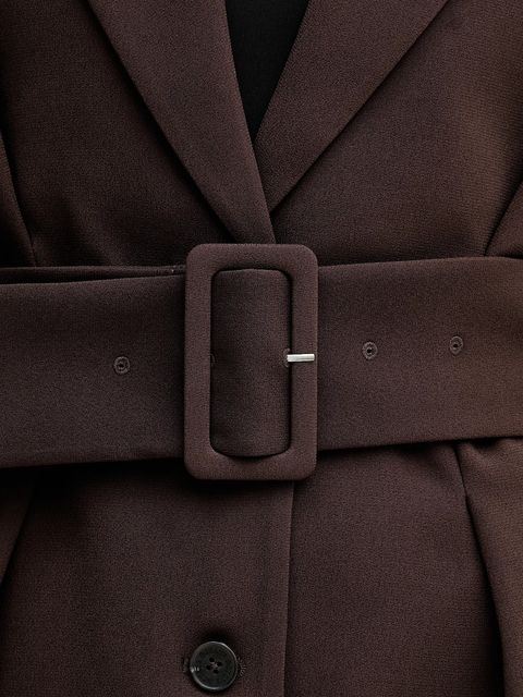 Rotate marynarka kolor brązowy jednorzędowa gładka 1154842910 - zdjęcie produktu nr 2