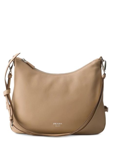 Prada Fold large leather shoulder bag - Neutrals - zdjęcie produktu nr 1