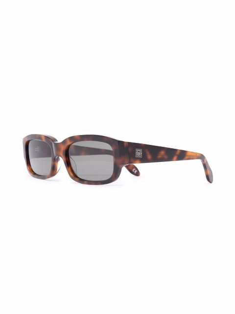 TOTEME The Regulars square-frame sunglasses - Brown
