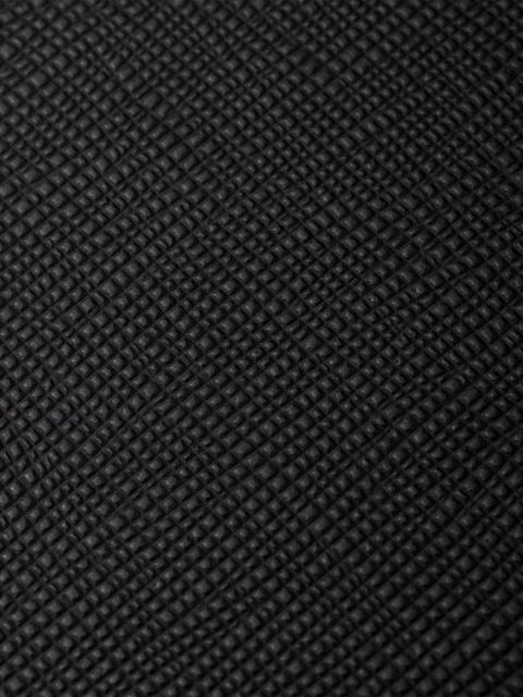 Prada saffiano-leather Iphone 17 case - Black